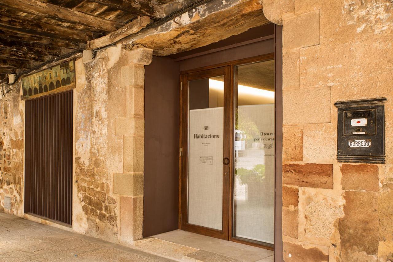 Habitacions Placa Major Santa Pau Zewnętrze zdjęcie