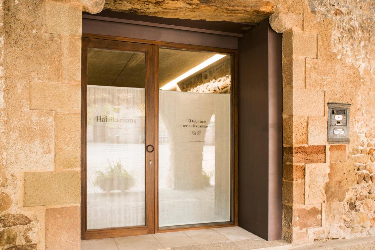 Habitacions Placa Major Santa Pau Zewnętrze zdjęcie